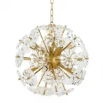 Подвесная люстра Glass Flowers Sputnik Chandelier D 32