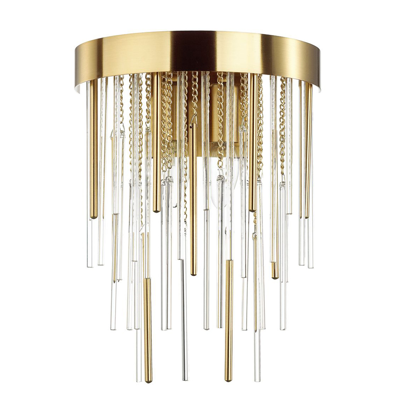 Настенный светильник Luxury Gold & Glass Stripes от ImperiumLoft