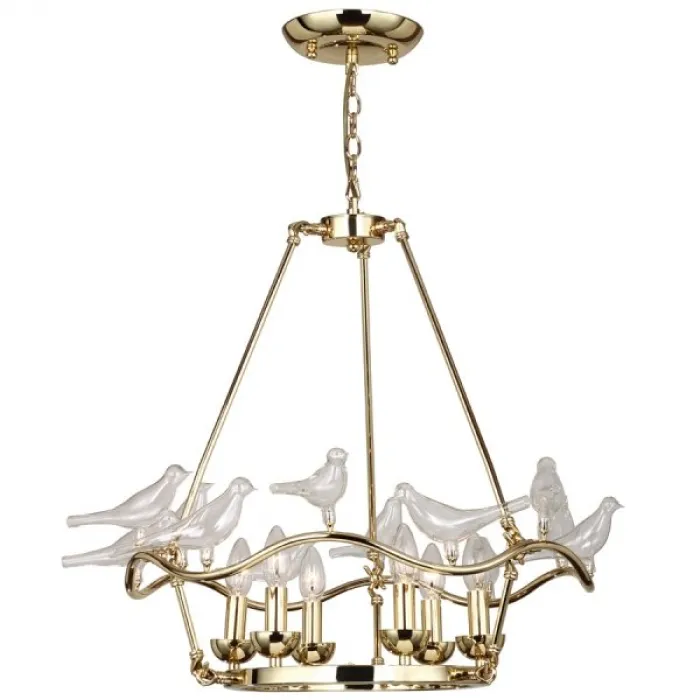 Люстра Dove Chandelier Glass Bird  6 от ImperiumLoft