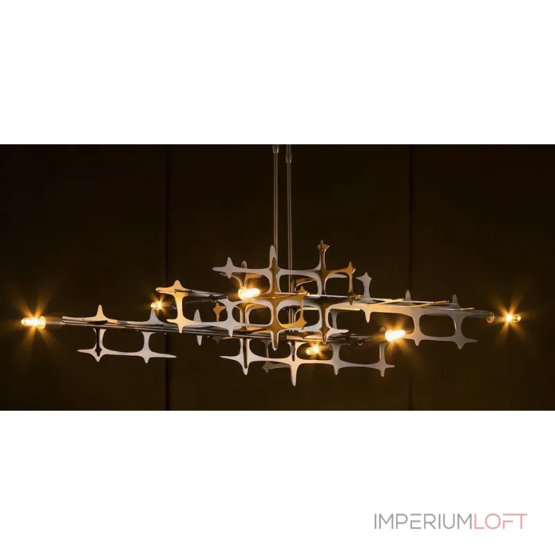 Люстра на штанге HUBBARDTON FORGE GRID PENDANT