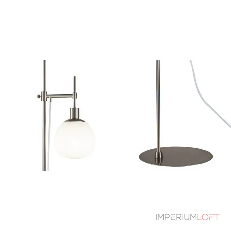Торшер Tiepolo Ball Floor Lamp Nickel