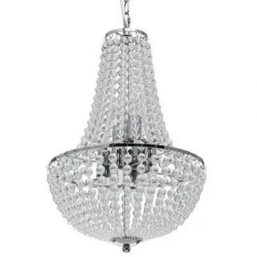 Люстра Virginia Clear Beads Chandelier chrome от ImperiumLoft
