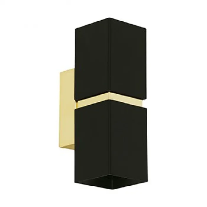 Бра Lestor double square gold от ImperiumLoft