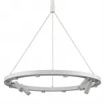 Люстра Rigor & Conciseness Lighting White Disk от ImperiumLoft