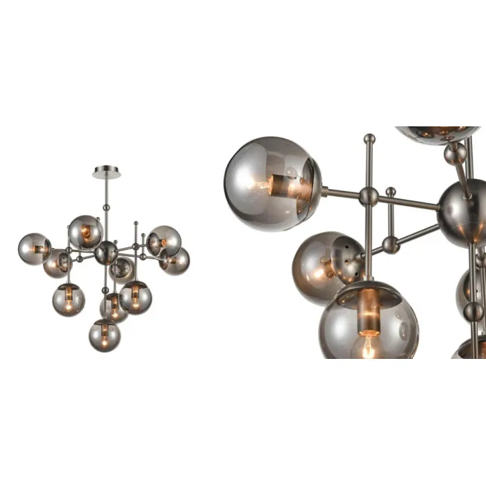 Люстра Smoke Balls Chandelier 10 от ImperiumLoft