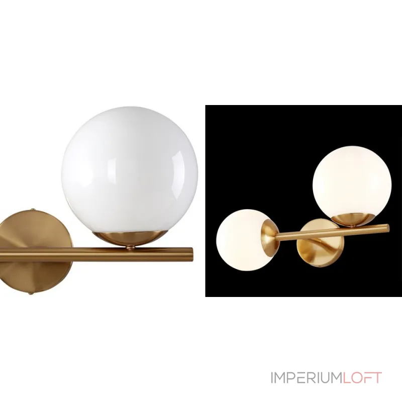 Бра Ball Top & Side Sconces от ImperiumLoft Бра Ball Top & Side Sconces от ImperiumLoft