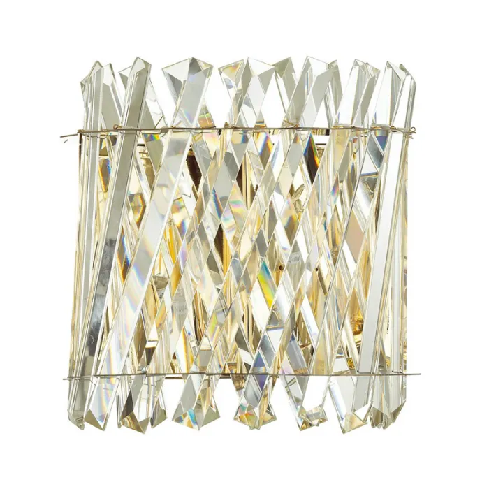 Бра Crystal Crossed Stripes Gold от ImperiumLoft
