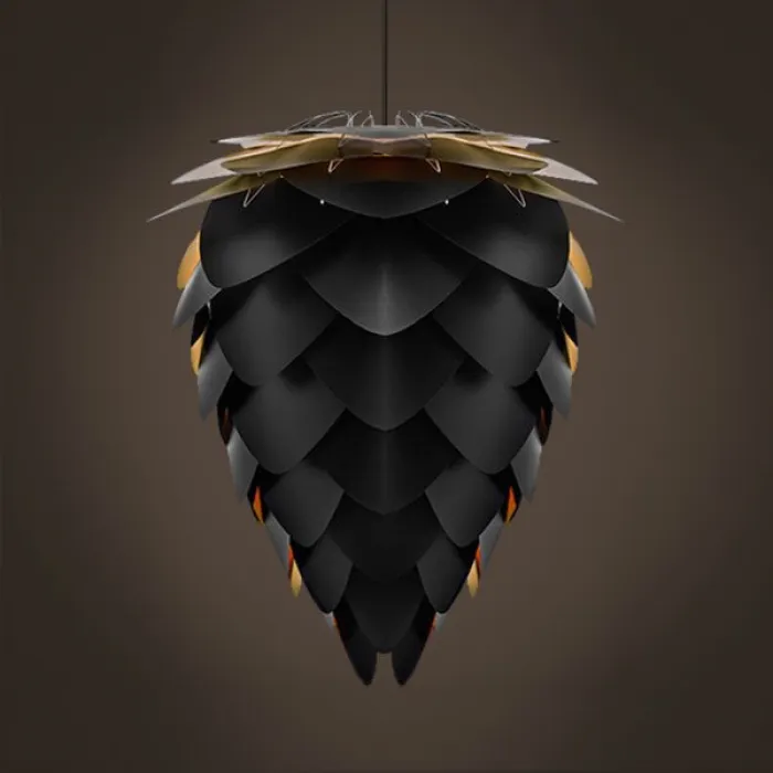 Подвесной светильник Pine Cone II Black & Gold 30 от ImperiumLoft