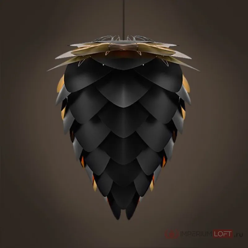 Подвесной светильник Pine Cone II Black & Gold 30 от ImperiumLoft