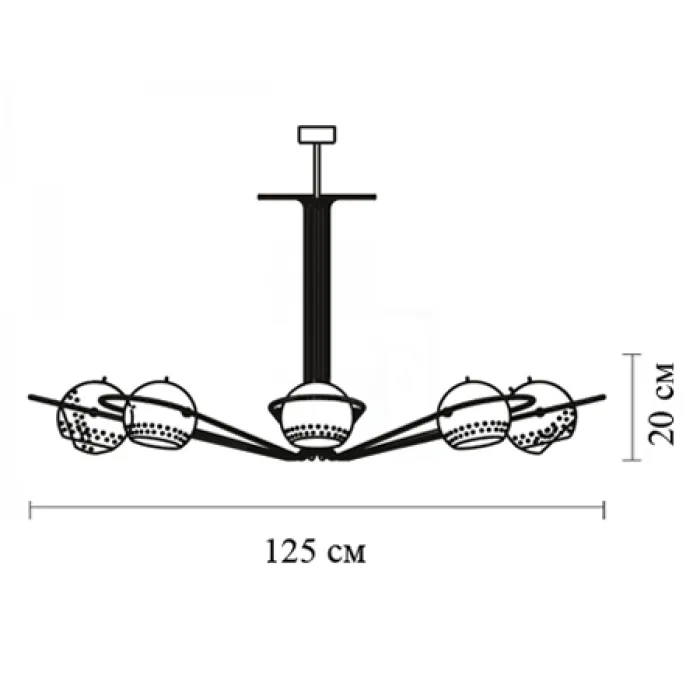 Люстра Neil Pendant Lamp by Делайт Full от ImperiumLoft