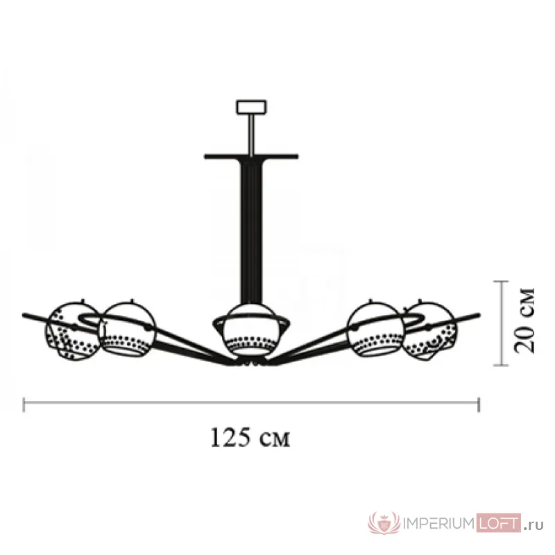 Люстра Neil Pendant Lamp by Делайт Full от ImperiumLoft