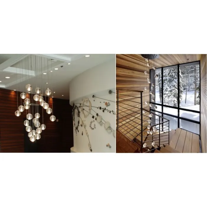 Люстра Bocci 14 Round Chandelier Led Crystal Glass  от ImperiumLoft