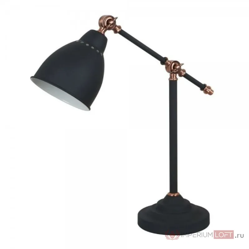 Настольная лампа Holder Table Lamp Black от ImperiumLoft