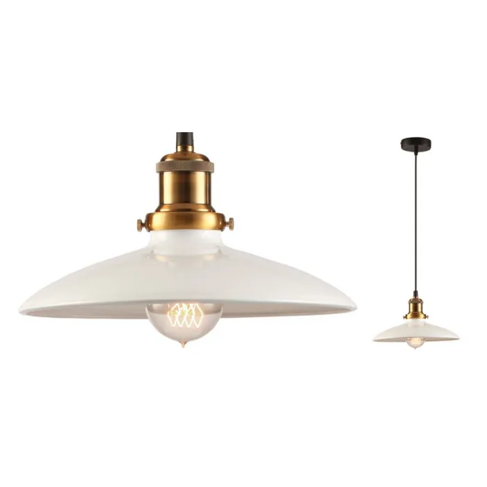Подвесной светильник Loft Industrial White Bronze от ImperiumLoft