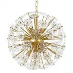 Подвесная люстра Glass Flowers Sputnik Chandelier D 48