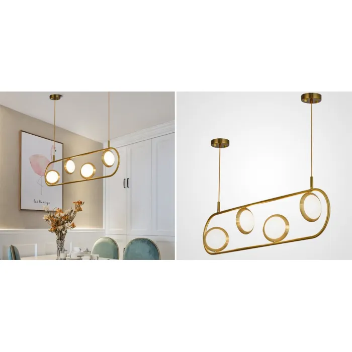 Люстра HOOP LED LONG от ImperiumLoft