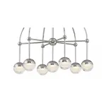 Люстра Hudson Valley 1227-PN Boca Led Chandelier In Polished Nickel от ImperiumLoft