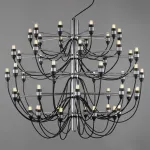 Люстра Flos 2097 50 holder Chrome by Gino Sarfatti от ImperiumLoft