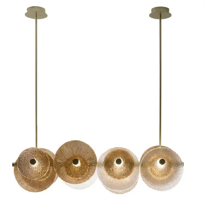 Люстра Chandelier Made in Champagne Decorative Glass Bronzed or Smoked от ImperiumLoft