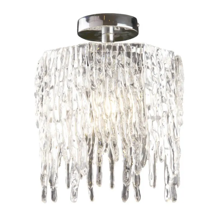 Потолочный Светильник Cold Heart Silver Single Ceiling от ImperiumLoft