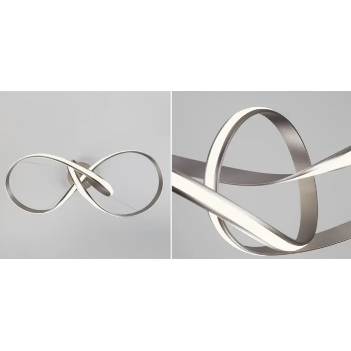 Люстра Mobius Strip Silver Chandelier от ImperiumLoft