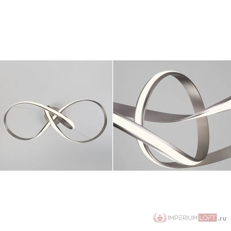 Люстра Mobius Strip Silver Chandelier от ImperiumLoft