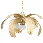 Люстра Vintage Chandelier Gold Сoconut Palm от ImperiumLoft