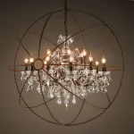 Люстра Restoration Hardware Foucault's Orb Crystal Chandelier от ImperiumLoft