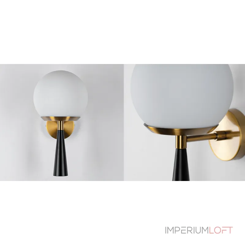 Бра Cedar and Moss Audrey Black от ImperiumLoft Бра Cedar and Moss Audrey Black от ImperiumLoft