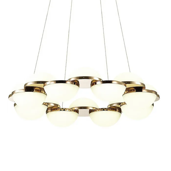 Люстра Barbolano Chandelier Gold 8 от ImperiumLoft