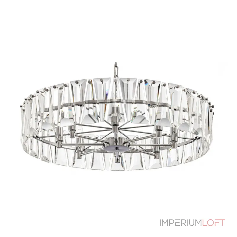 Подвесная люстра Ruby Crystal Chandelier Chrome 75