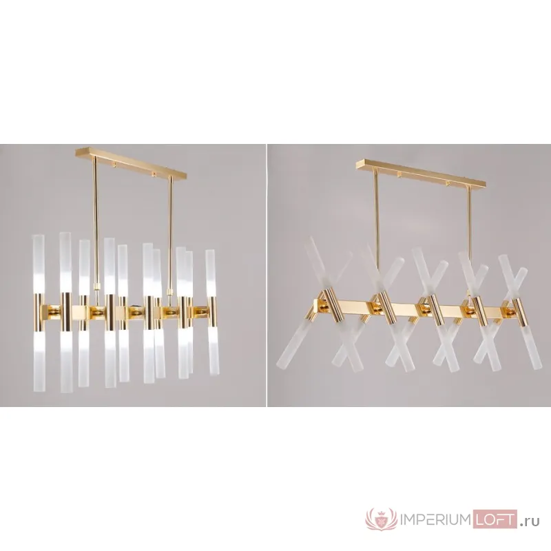 Подвесной светильник Rays X Gold от ImperiumLoft