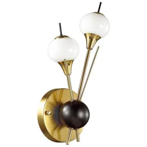 Бра White Glass Globes Sputnik Wall Lamp