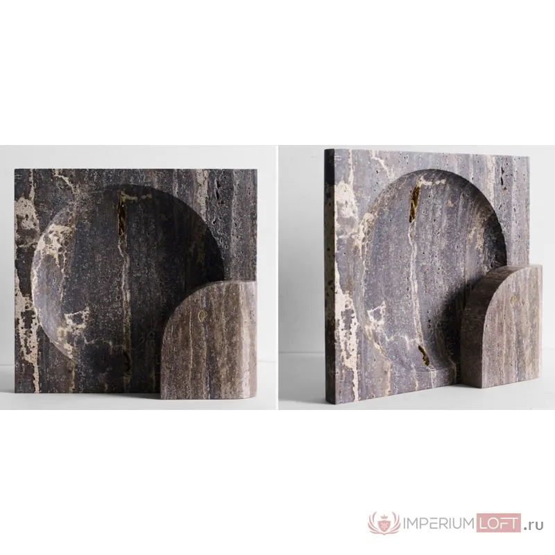 Настольная лампа Block Sconce - Stone от ImperiumLoft
