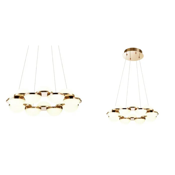 Люстра Barbolano Chandelier Gold 8 от ImperiumLoft
