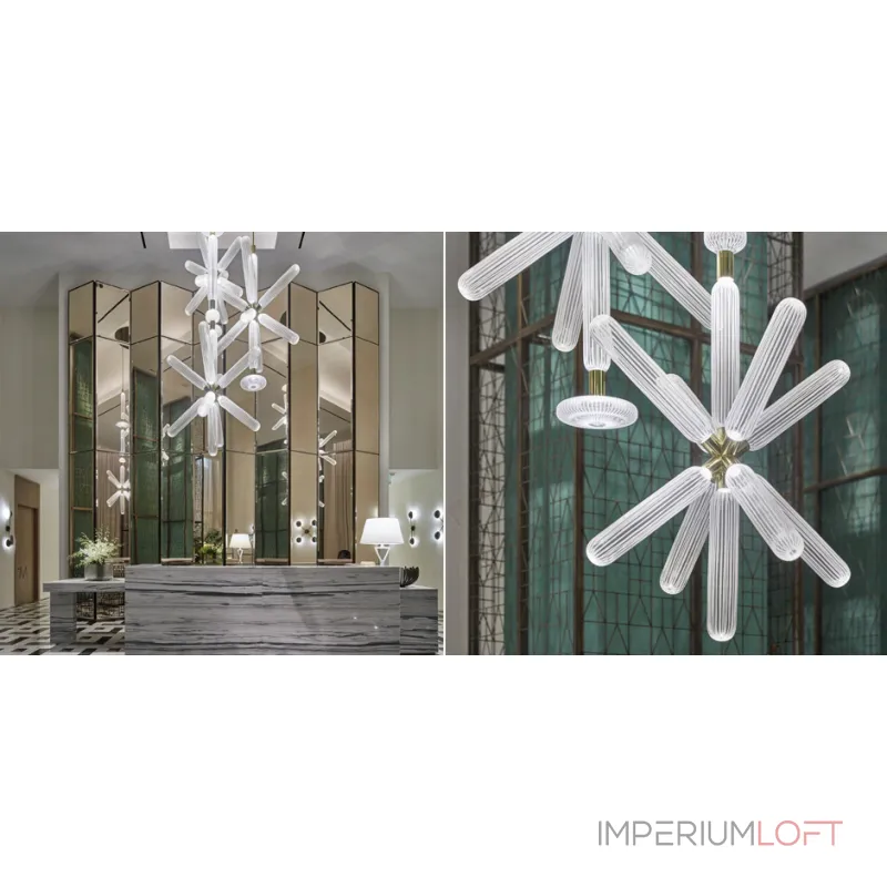 Подвесная люстра Lasvit Cipher STLFinder pendant lighting