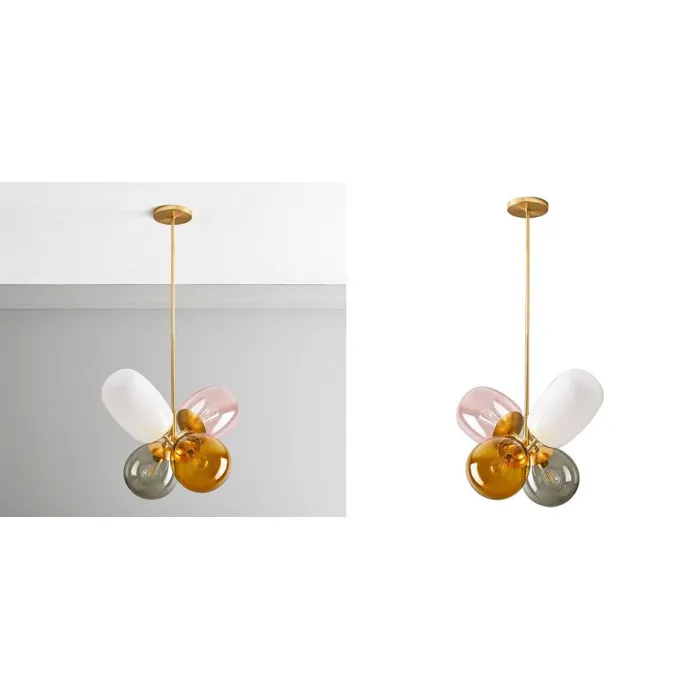 Люстра Candies Modern Balloon Glass Chandelier от ImperiumLoft