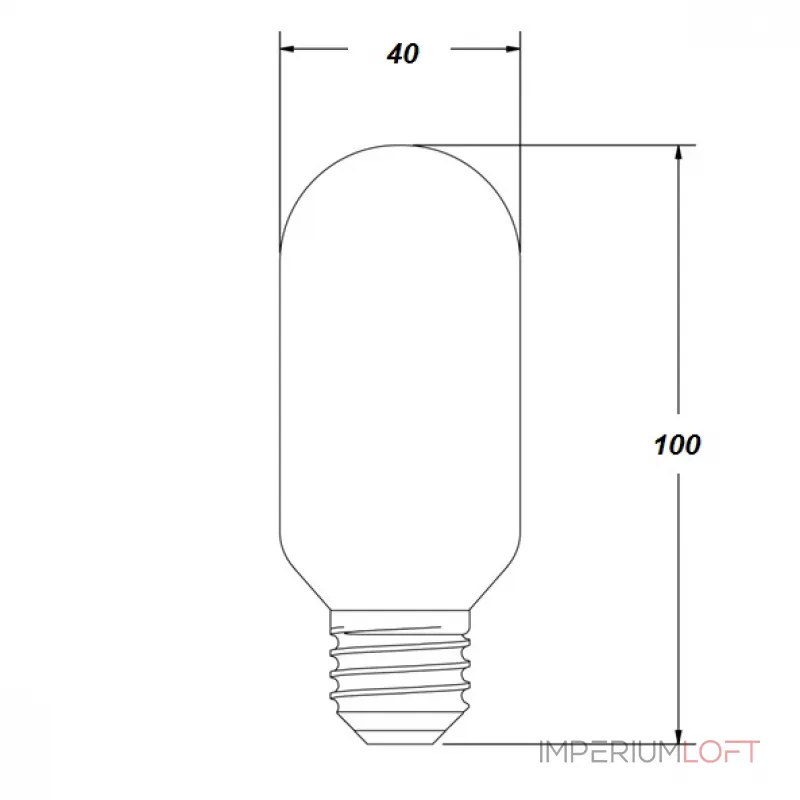 Лампочка Loft Edison Retro Bulb №7 от ImperiumLoft Лампочка Loft Edison Retro Bulb №7 от ImperiumLoft