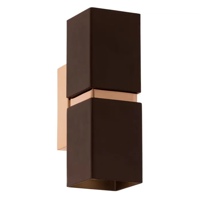 Бра Lestor double square copper от ImperiumLoft