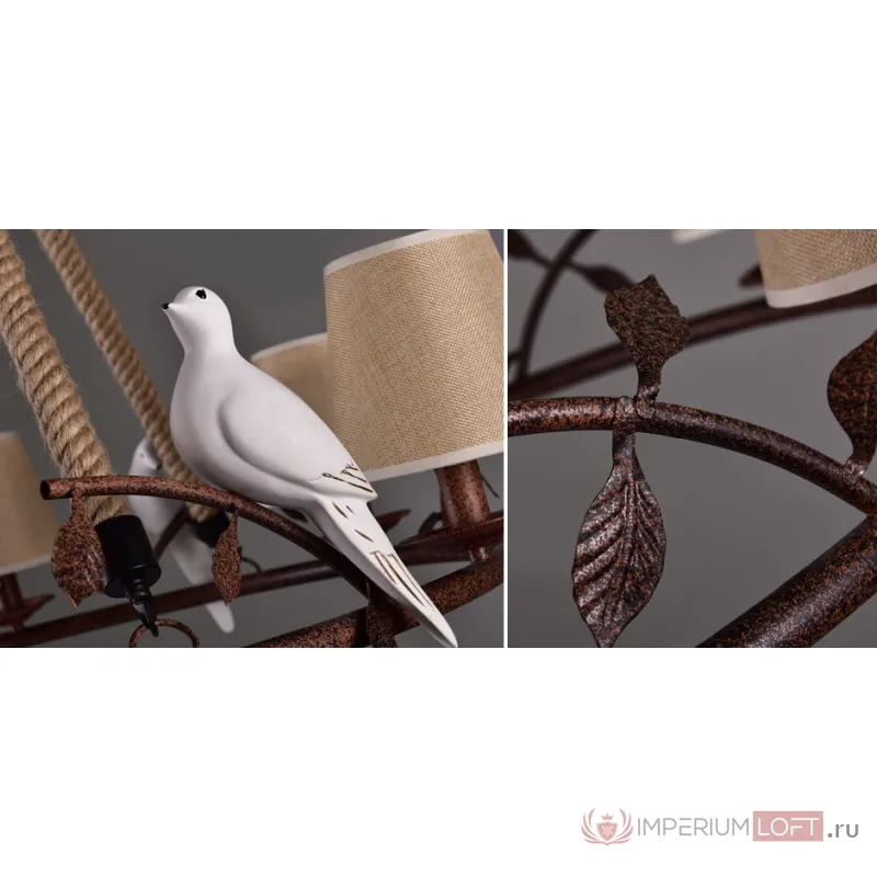 Люстра Norman Bird Forest 6 от ImperiumLoft