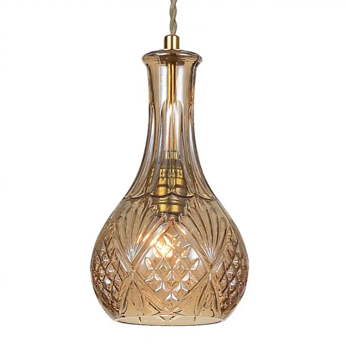 Подвесной светильник lee broom DECANTERLIGHT pendant III Amber от ImperiumLoft