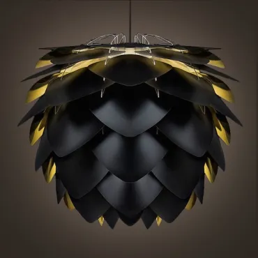 Подвесной светильник pine cone Black & Gold 45 от ImperiumLoft