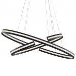 Люстра Half Ring Black & White Pendant S от ImperiumLoft