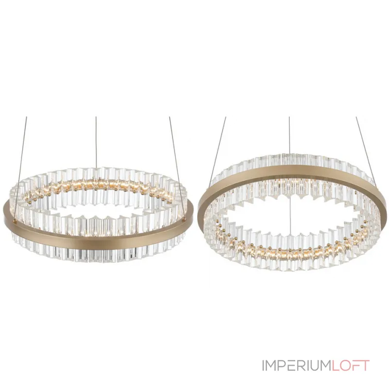 Подвесная люстра Ring Horizontal Gold