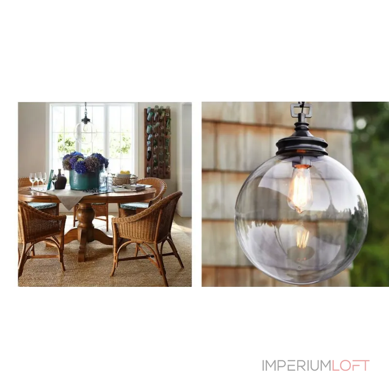 Подвесной светильник Loft Glass Sphere