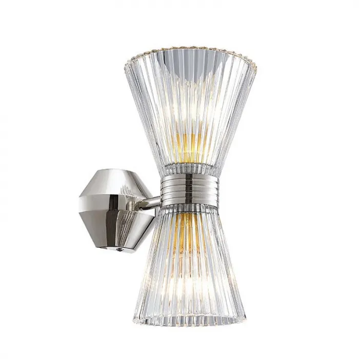Бра Glass Horn Light nickel от ImperiumLoft
