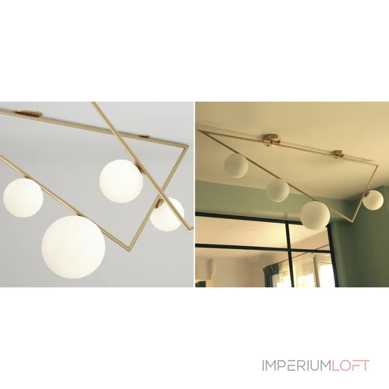 Потолочный светильник Atelier Areti Girlande Ceiling Triangle Потолочный светильник Atelier Areti Girlande Ceiling Triangle