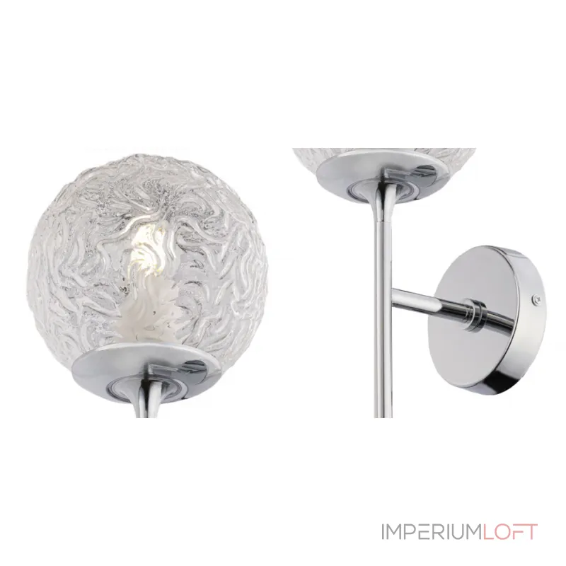 Бра Soranzo Glass Balls Sconces Chromium