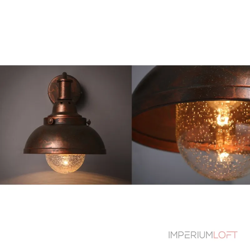Настеный светильник Old Copper Bra Настеный светильник Old Copper Bra