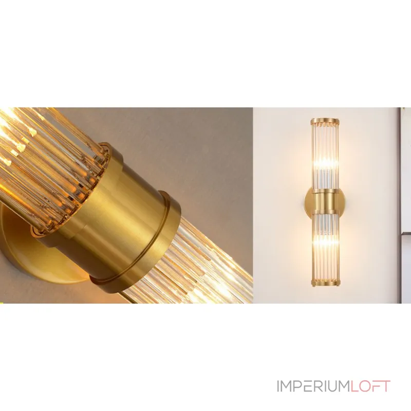 Бра Allen Ralph Lauren Double Light Brass